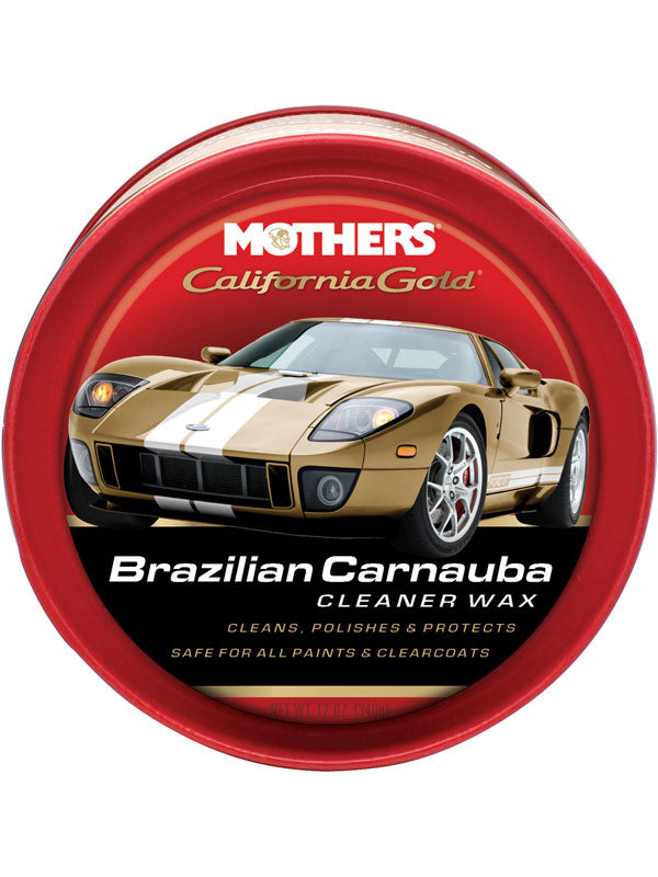 Mothers Paste Wax California Gold Pure Brazilian Carnauba 12 oz Can 5500