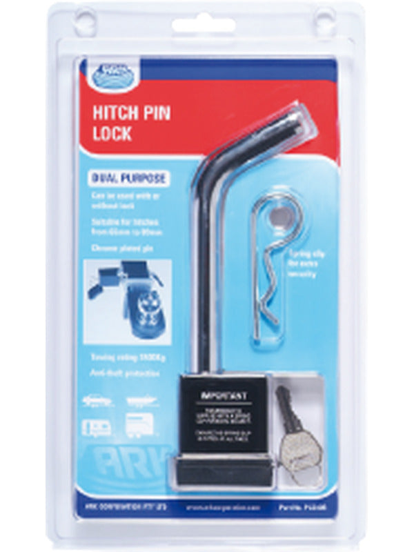 ARK Hitch Pin Square Lock Blister Pack PLS80B