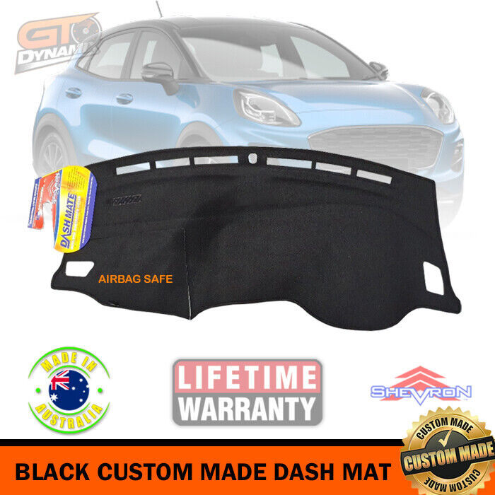 Shevron Dash Mat FORD PUMA JK STANDARD ST-LINE 5/2020-2025 DM1615 Black