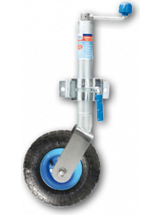 ARK Pneumatic Jockey Wheel 10" Bolt Weld Fixed JWN10CP
