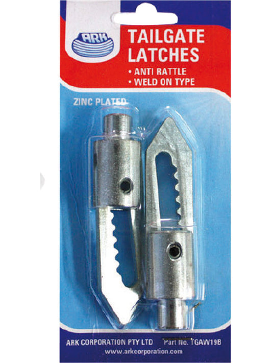 ARK Tail Gate Anti Rattle Latches Weld Type Blister Pack TGAW19B