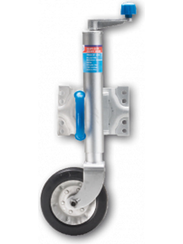 ARK Heavy Duty Jockey Wheel 8" U-Bolt Swivel JW8SUHD