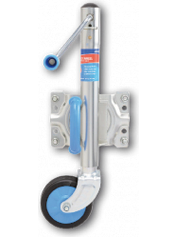 ARK Standard Jockey Wheel 6" U-Bolt Swivel Side Winder JWN6SUS