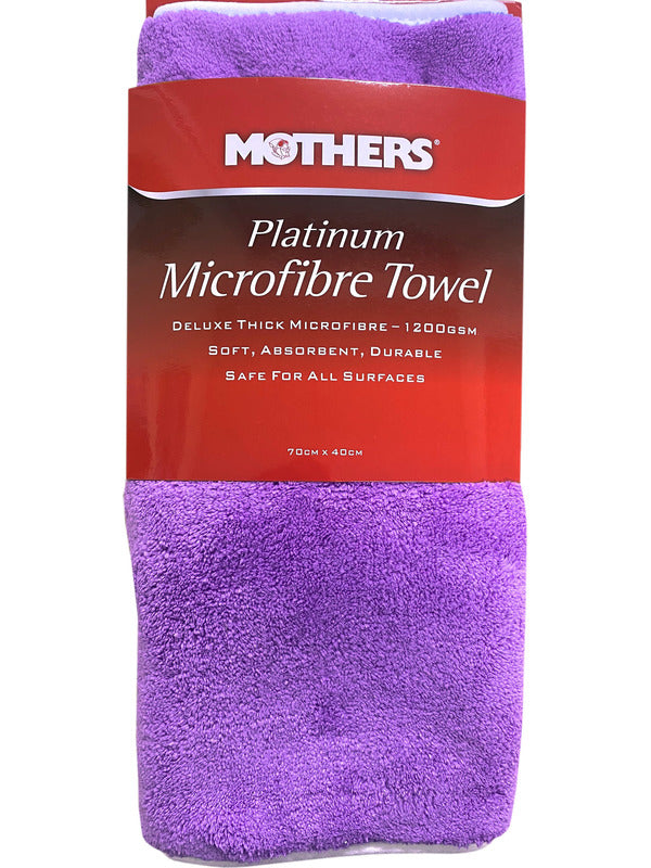 Mothers Platinum Deluxe Thick Microfibre Towel 20200