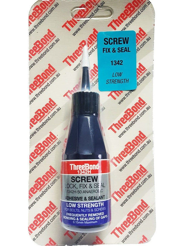 Three Bond Screw Lock, Fix & Seal Low Strength 50gm TB1342H