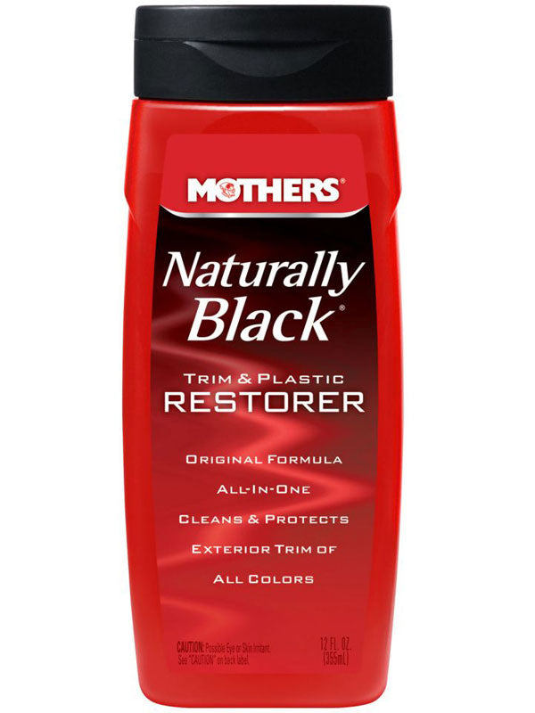 Mothers Naturally Black Trim And Plastic Restorer 355ml 6112