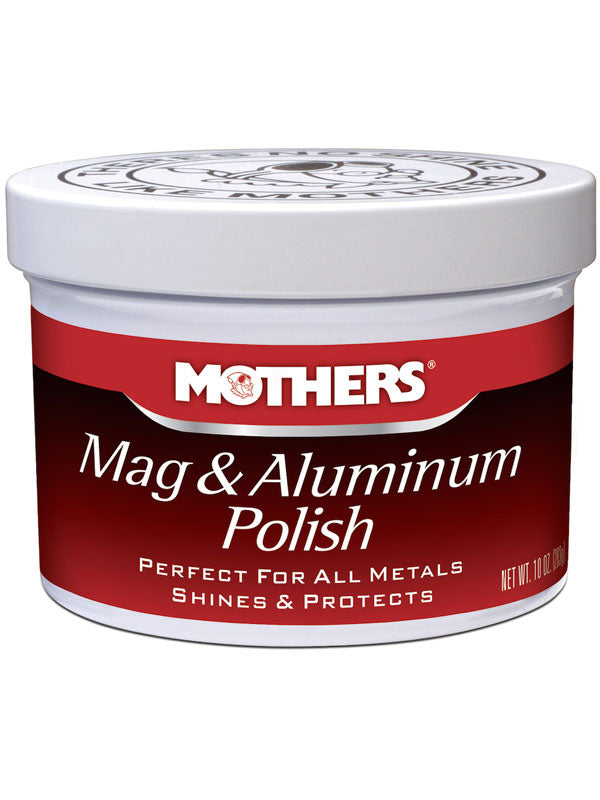 Mothers Metal Polish Mag & Aluminum Polish 10.00 oz Jar 5101