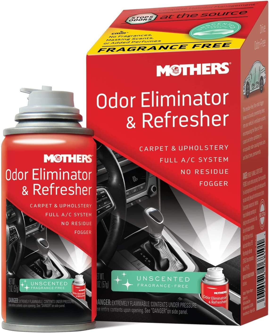 Mothers Odor Eliminator and Refresher Unscented 6810