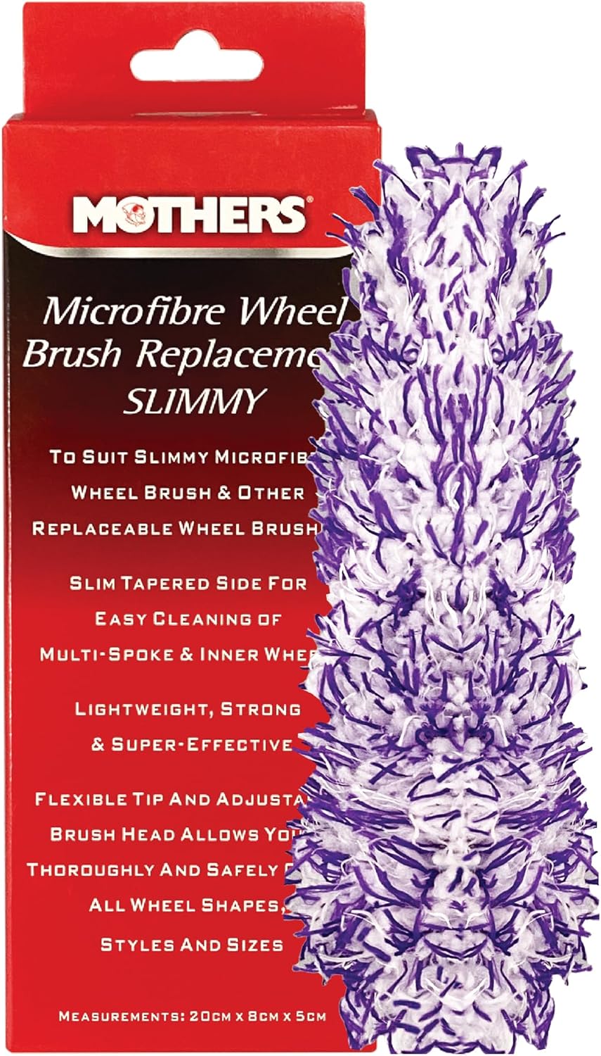 Mothers Slim Microfibre Wheel Brush Replacement 20610