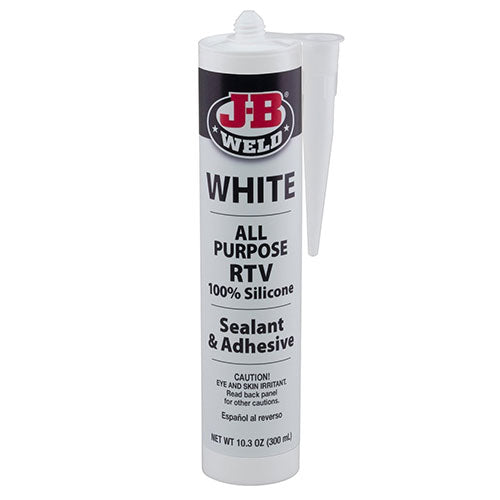 JB Weld White All Purpose RTV Silicone Sealant and Adhesive 280ml