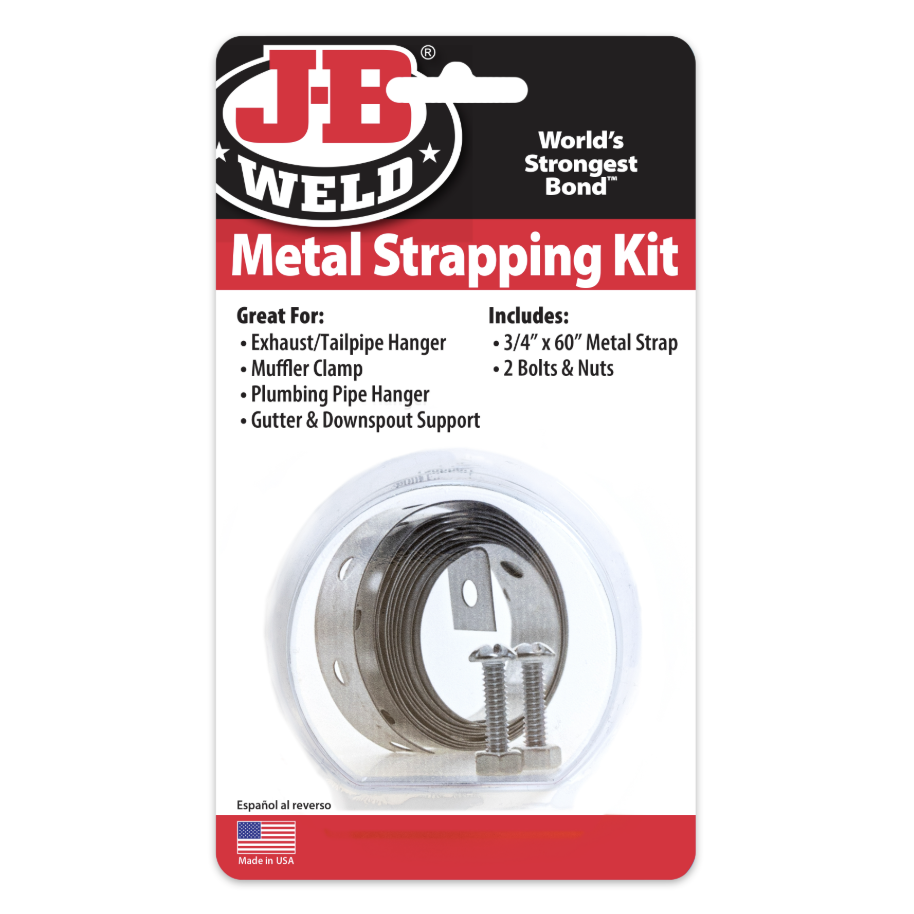 JB Weld Metal Strapping Kit 1.9cm x 152cm