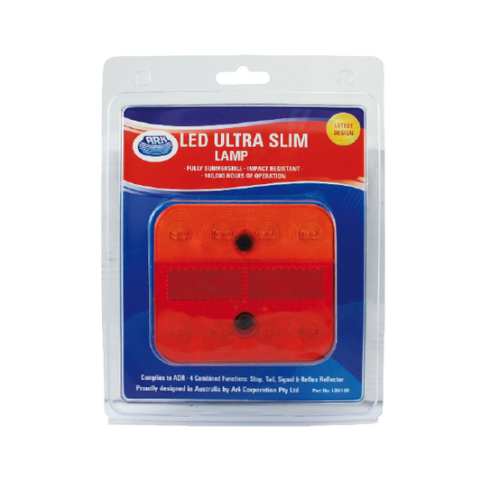 ARK LED Square Super Slim Light 12/24V 100mm x 90mm LDU10M