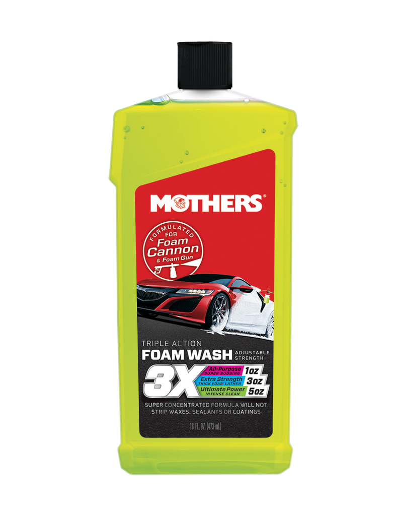 Mothers Triple Action Foam Wash 473ml 5616