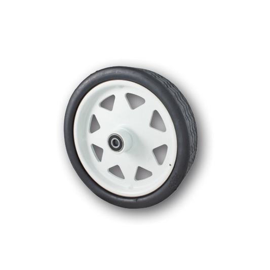 ARK Solid Rubber Wheel 10" White PSW10