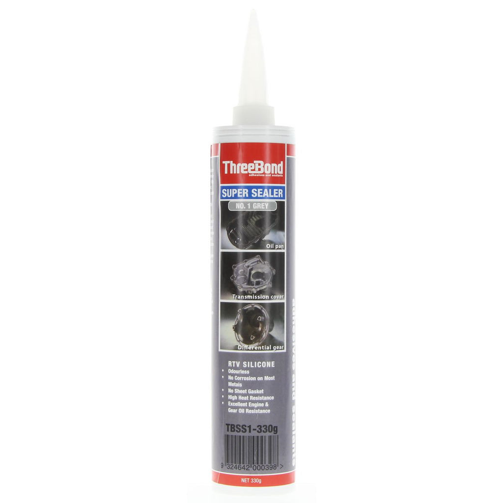 Three Bond Super Sealer #1 RTV Silicone Grey 330gm Cartridge SS1-330G