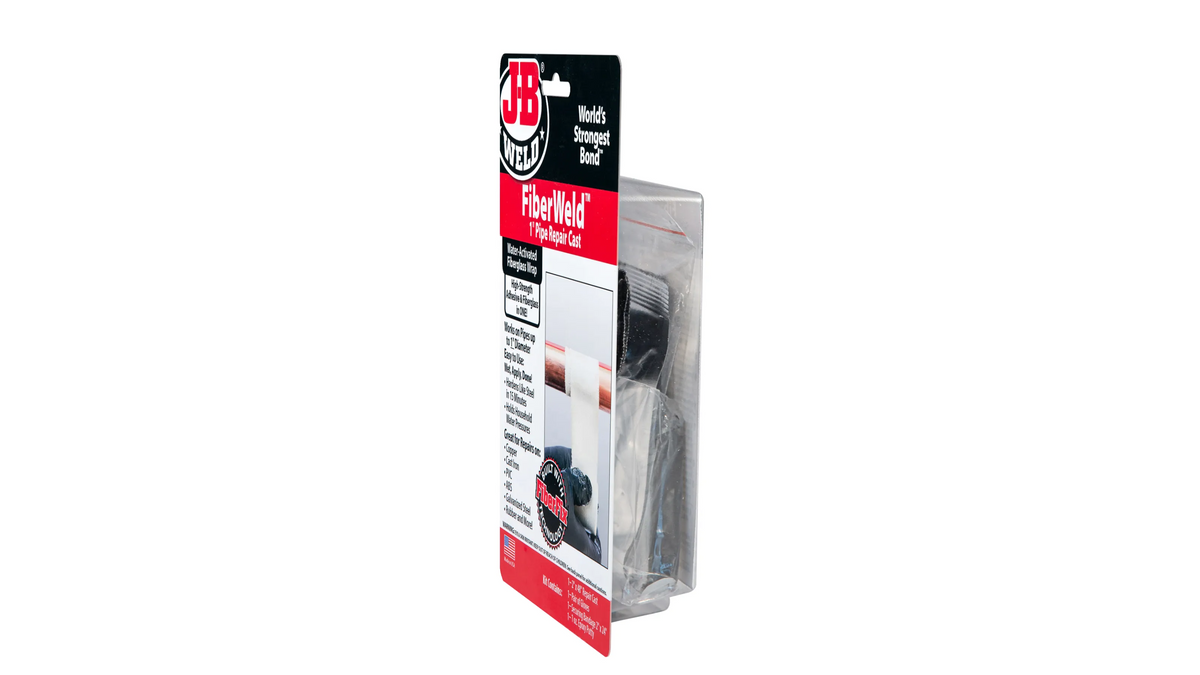 JB Weld FiberWeld 1" Pipe Repair Cast 2.5cm x 121cm Fiberglass Wrap