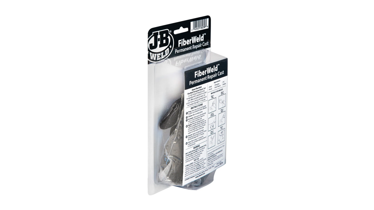 JB Weld FiberWeld Permanent Repair Cast 5cm x 91cm Fiberglass Wrap