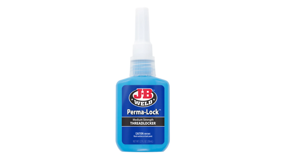 JB Weld Perma-Lock Threadlocker Medium Blue 36ml