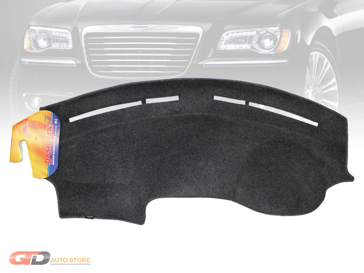 Shevron Dash Mat CHRYSLER 300C SRT8 300S 6/2012-2025 DM1283 Charcoal