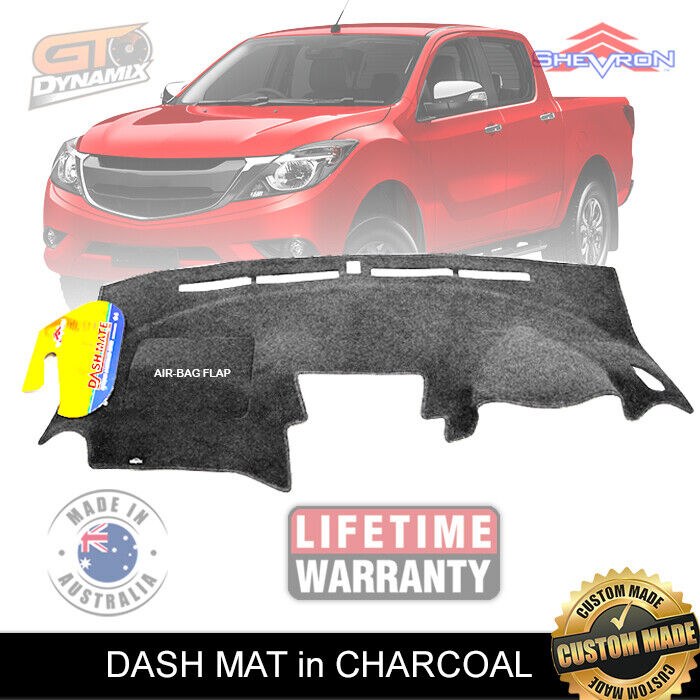 Shevron Dash Mat MAZDA BT50 UP UR GT XT XTR Hi-Rider BT-50 10/2011-6/2020 DM1246 Charcoal