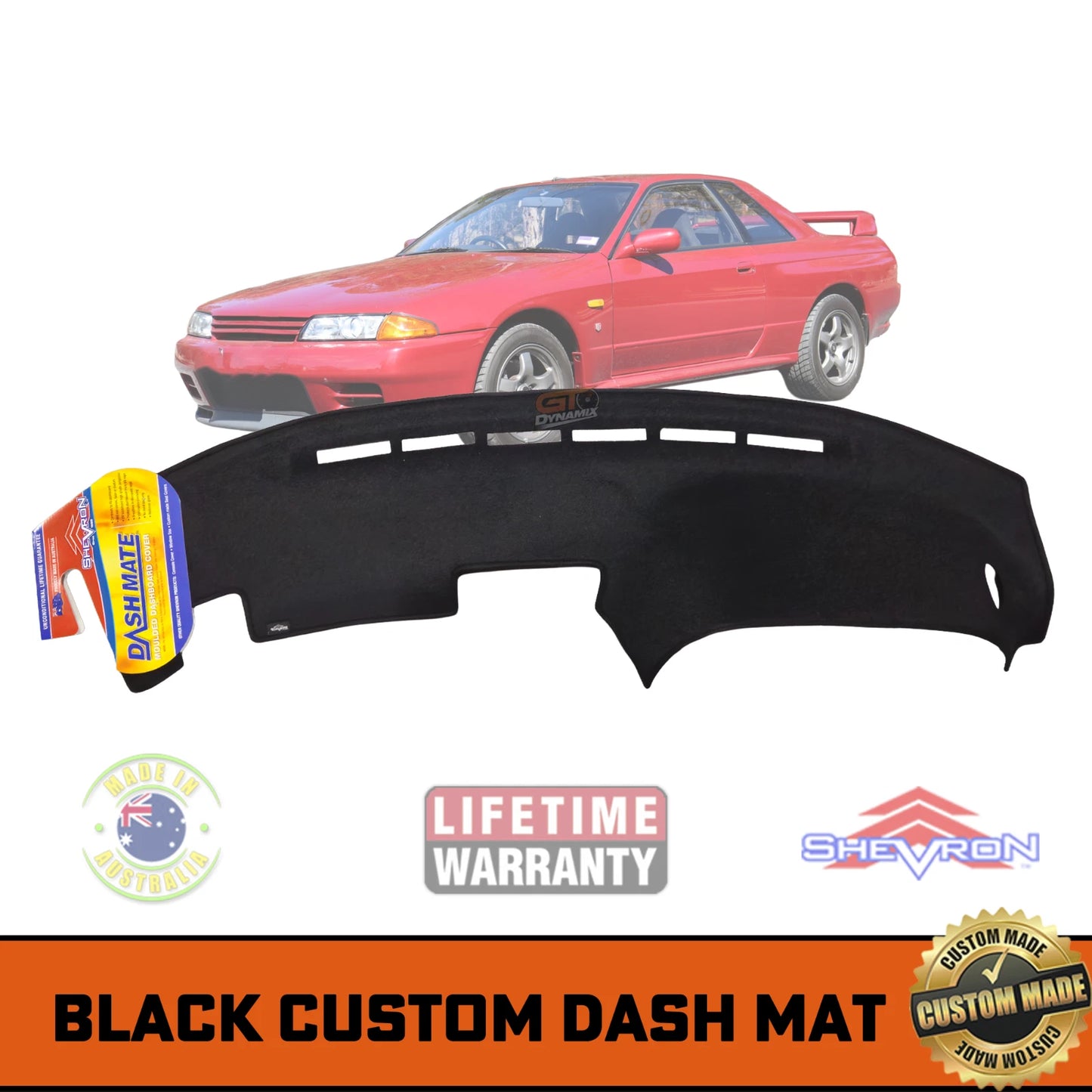 Dash Mat For Nissan Skyline R32 GT-R GTS Turbo Non Turbo 1989-1993 DM1726