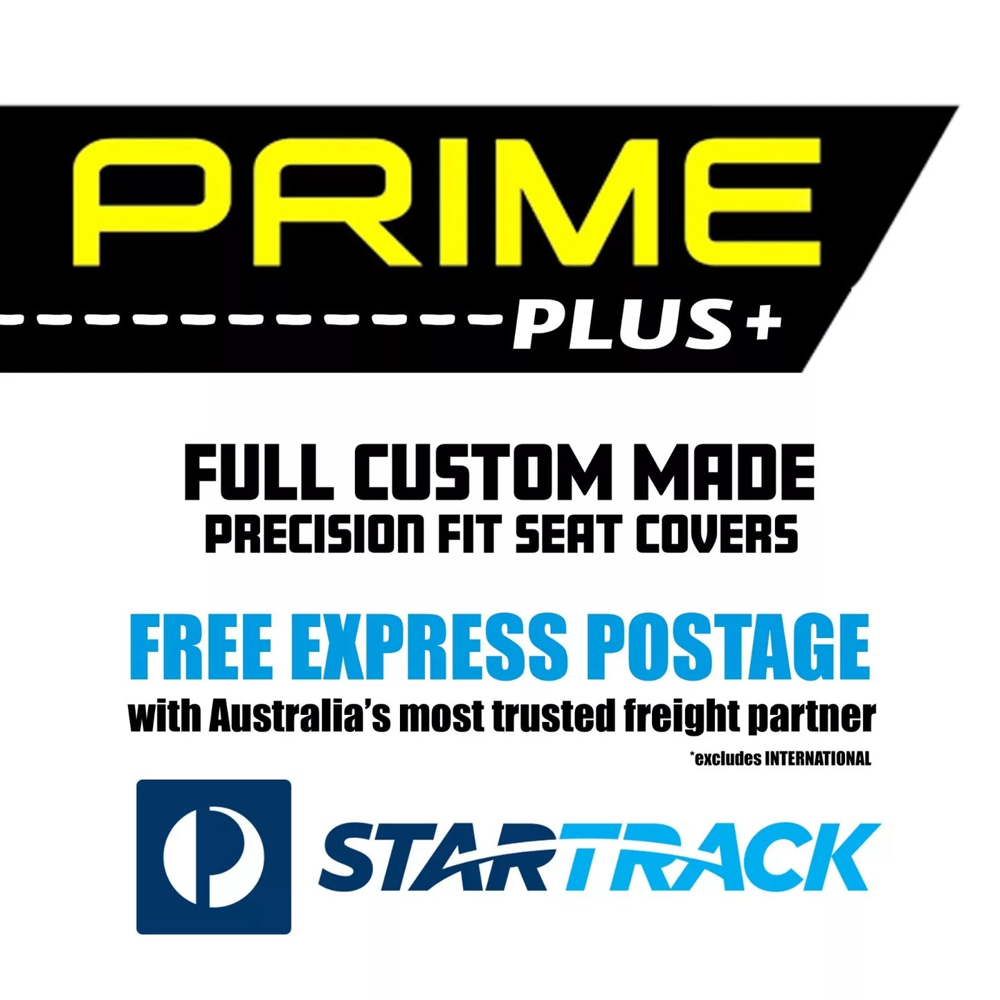 PRIME Classic Seat Covers 2 Rows Black For Toyota Hilux SR SR5 Rogue 7/2015-2025