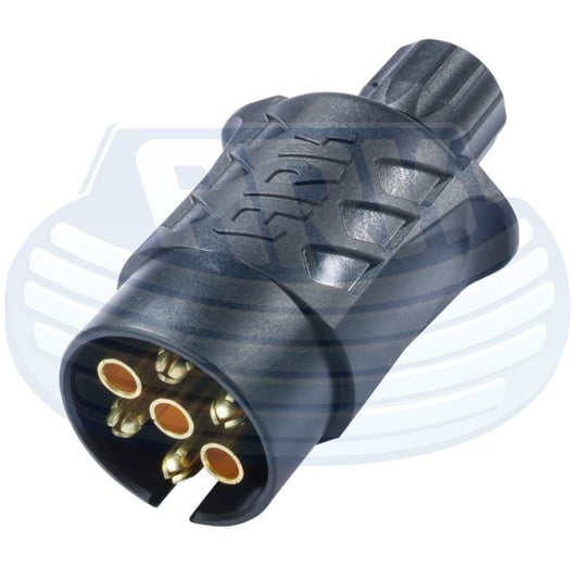 ARK 5 Pin Large Round Plastic Plug LPP5