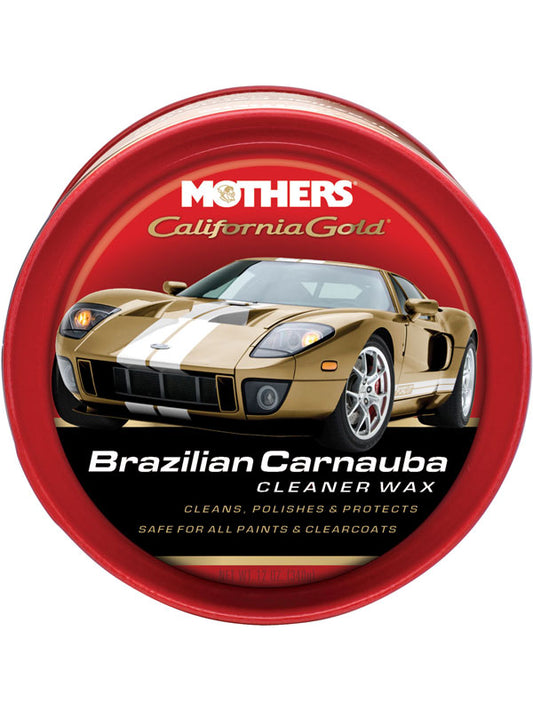 Mothers Paste Wax California Gold Pure Brazilian Carnauba 12 oz Can 5500