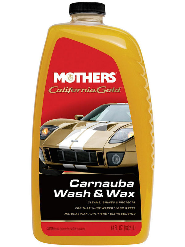 Mothers Car Wash & Wax Soap California Gold 1/2 gal 5674