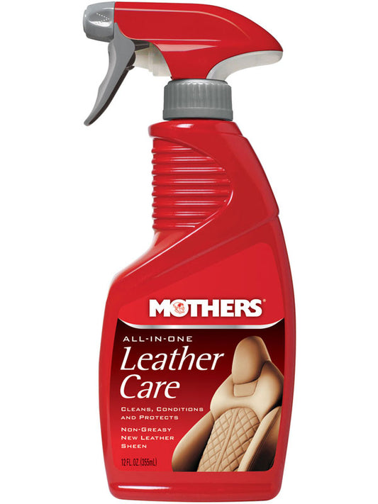 Mothers Leather Cleaner All-In-One Leather Care 12 oz 6512