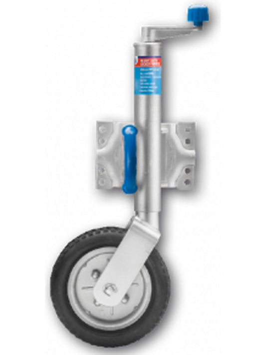 ARK Heavy Duty Jockey Wheel 10" U-Bolt Swivel JW10SUHD