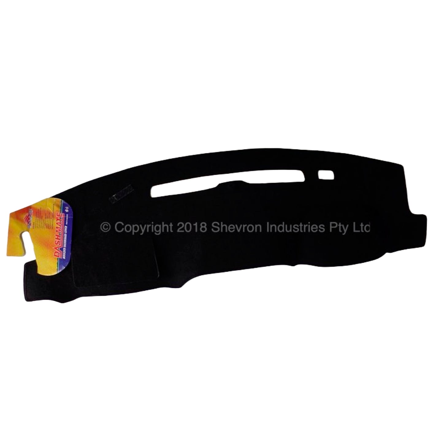 Shevron Dash Mat For Chevrolet Silverado LTZ 2500HD 12/2018-2/2023 DM1569 Black