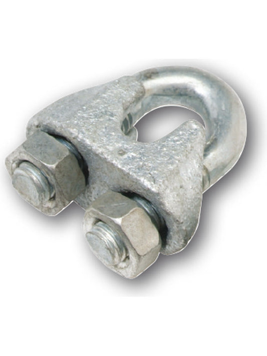 ARK 5mm Galvanised Brake Cable Clamp BCC05G