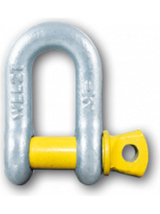 ARK D Shackle 13mm 2 Ton Rated Galvanised DSGR13