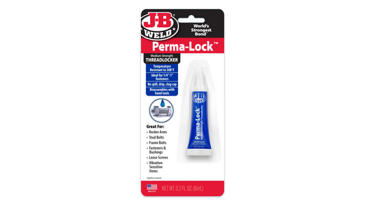 JB Weld Perma-Lock Threadlocker Medium Blue 6ml