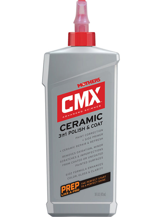 Mothers CMX Detailer Ceramic 3-In-1 Polish and Coat 16oz Spray 1716
