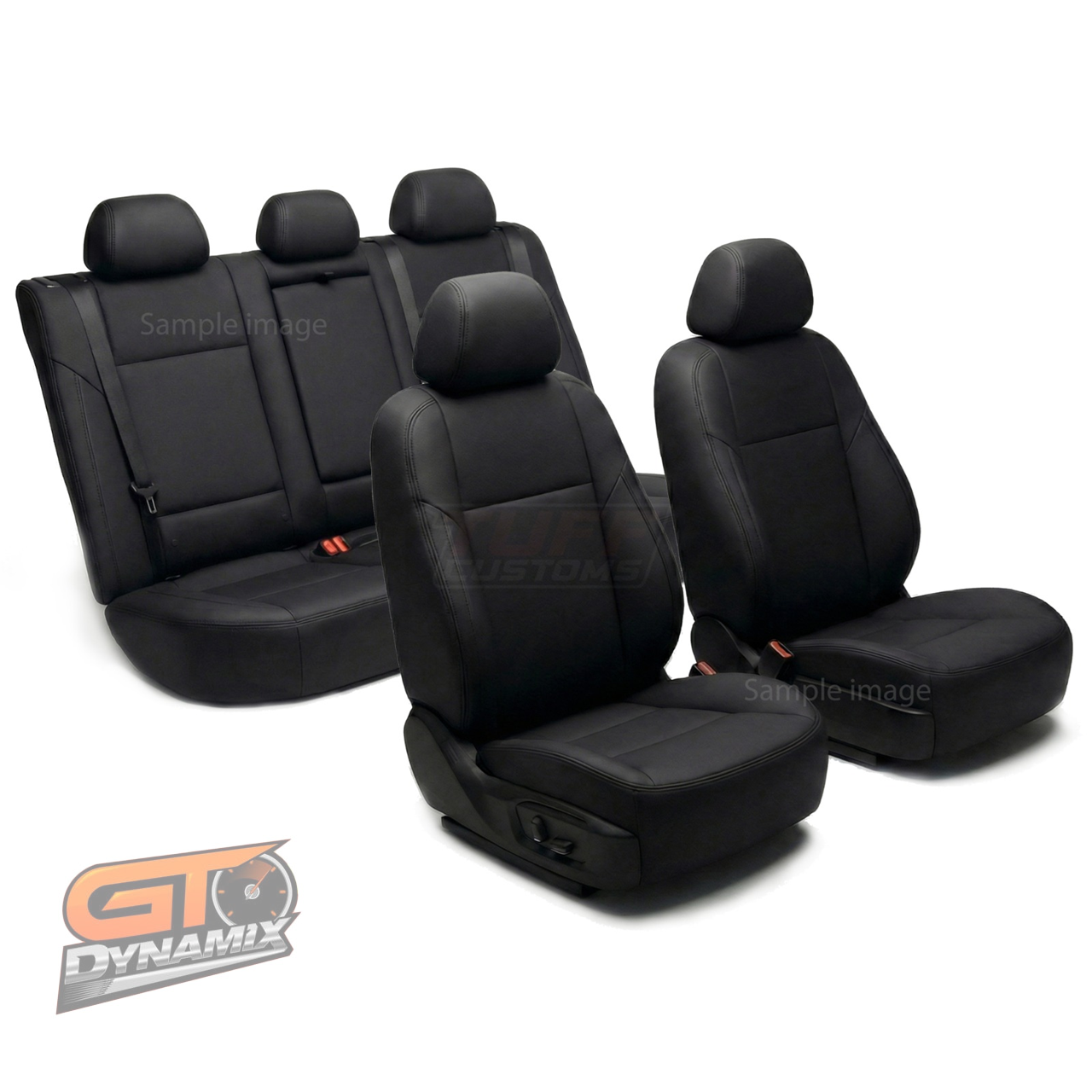 TUFF Customs Neoprene Seat Covers 2 Rows For Nissan Navara D23 NP300 S5 ST ST-X 10/2000-2026
