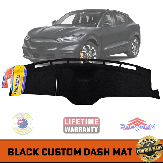 DASH MAT Black For FORD MUSTANG MACH-E PHEV 7/2023-2025 DM1723