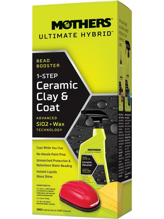 Mothers Ultimate Hybrid 1-Step Ceramic Clay and Coat 7260
