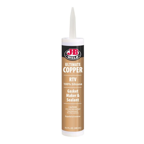 JB Weld Ultimate Copper RTV Silicone Gasket Maker and Sealant 280ml