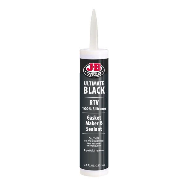 JB Weld Ultimate Black RTV Silicone Gasket Maker and Sealant 280ml
