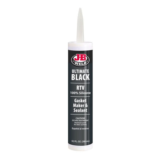 JB Weld Ultimate Black RTV Silicone Gasket Maker and Sealant 280ml