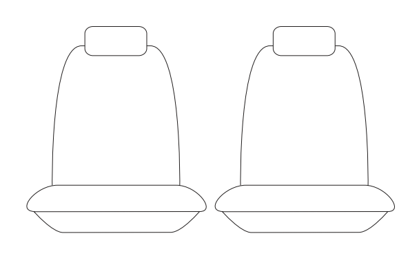 Tuff Customs Neoprene Front Seat Covers DODGE RAM DT 1500 LARAMIE 10/2020-2026
