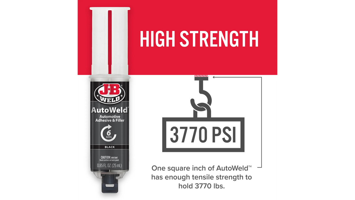 JB Weld AutoWeld Syringe Automotive Adhesive and Filler 25ml