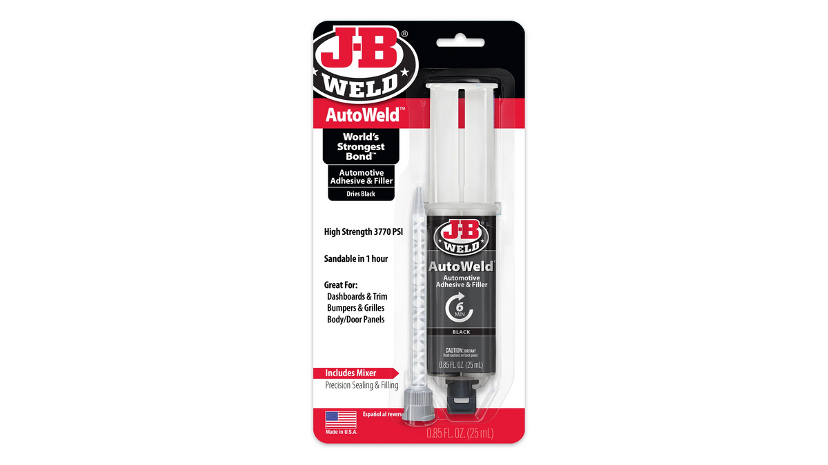 JB Weld AutoWeld Syringe Automotive Adhesive and Filler 25ml