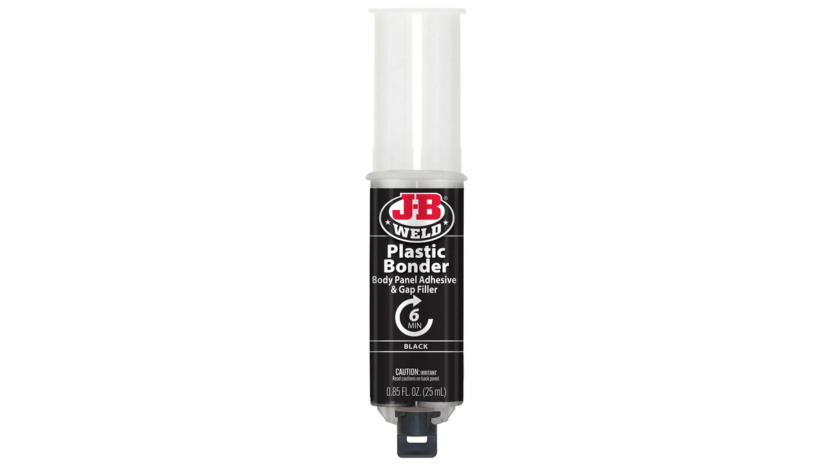 JB Weld Plastic Bonder Black Body Panel Adhesive and Gap Filler 25ml
