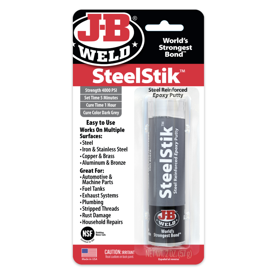 JB Weld SteelStik Steel Reinforced Epoxy Putty 57g