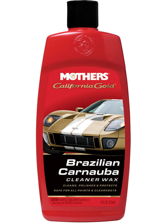 Mothers Cream Wax California Gold Brazilian Carnauba 16.00 oz 5701