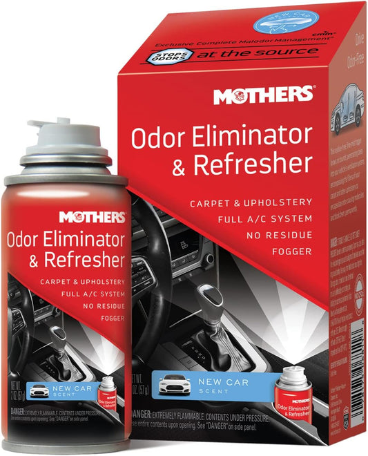 Mothers Odor Eliminator and Refresher New Car Scent 6811