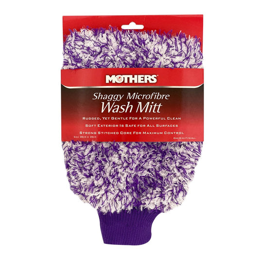 Mothers Microfibre Shaggy Wash Mitt 20130